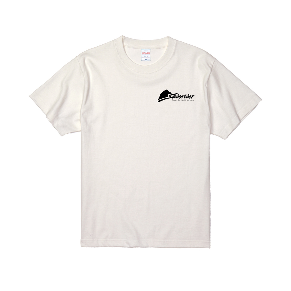 ロゴ＆ルアープリントTシャツ
