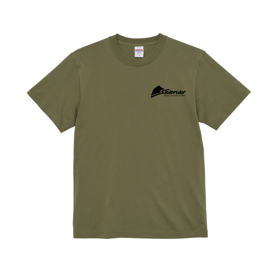 ロゴ＆ルアープリントTシャツ