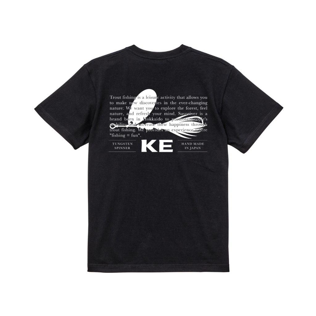 ロゴ＆ルアープリントTシャツ